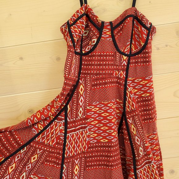Western pattern dress - SO soft! - Picture 1 of 5